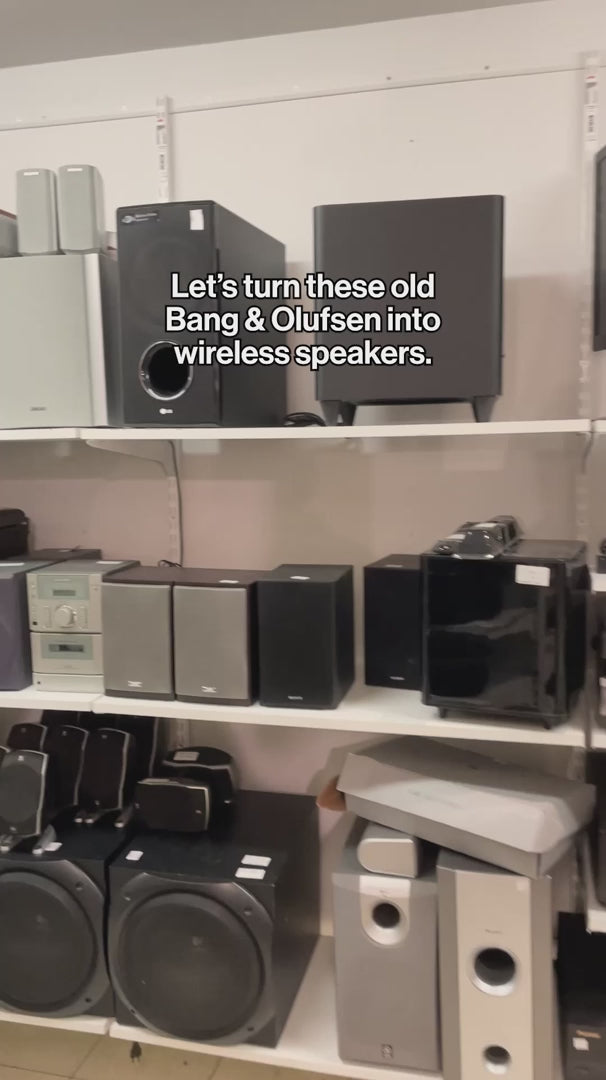 Turning old speakers wireless
